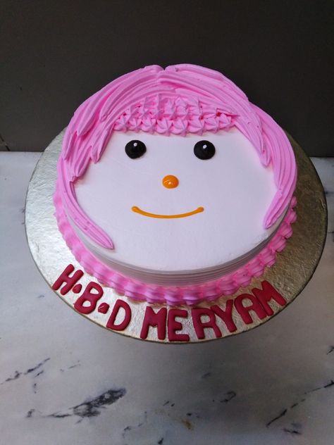 Happy Birthday Maryam, Channel Cake, Face Cake, Doll Cake, Doll Face, Birthday Parties, Cake Decorating, Party Ideas, Happy Birthday