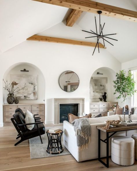 The Interior Design Trends 2022 Everything You Need To Know - Decoholic Living Tv, Casas Coloniales, Wood Beams, Cozy Interior, Trends 2022, Home Decor Trends, Interior Design Firms, Interior Design Studio, Interior Design Trends