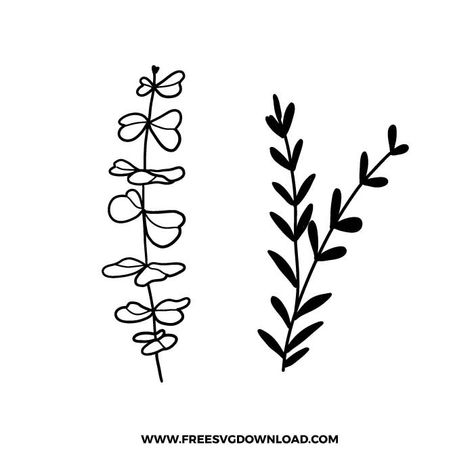 Botanical Svg Free, Flower Svg Free, Free Cricut Images, Daisy Svg, Flower Stencils, Wildflower Svg, Rose Svg, Svg Sunflower, Spring Svg