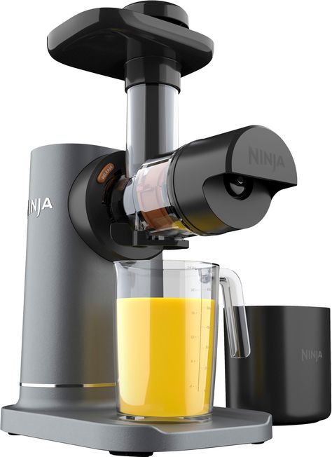 Ninja NeverClog Cold Press Juicer Charcoal JC151 - Best Buy Kids Juice, Centrifugal Juicer, Slow Juicer, Cold Press Juicer, Juice Extractor, Freshly Squeezed Orange Juice, Clean Dishwasher, Healthy Juices, Fresh Juice