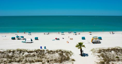 The Most Remote Beach In Florida Is A Must-Visit This Summer Peaceful Family, St Pete Florida, Beach In Florida, A Secret Garden, Calm Waters, Tampa Bay Area, Hidden Beach, Evening Sky, Calm Water