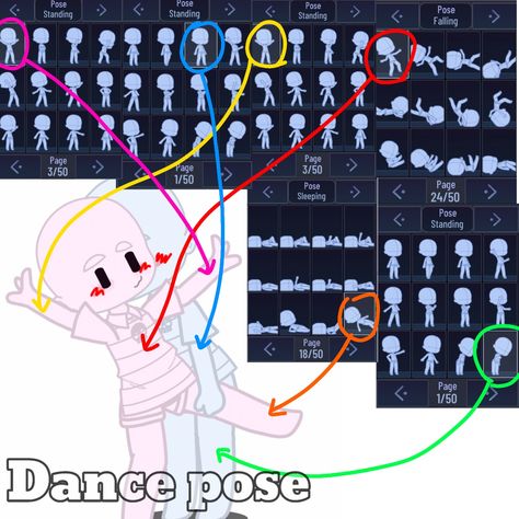 Gacha Club Dance Pose [Base + Instruction] Gacha Poses Ideas With Tutorials, Gacha Club Costume Poses, Gacha Club Dance Pose Couple, Gacha Body Base Couple, Gacha Club Custom Poses Cute, Gacha Couple Poses, Gacha Club Poses Ideas Couple, Gacha Custom Poses Couple Tutorial, Gacha Poses Base Couple