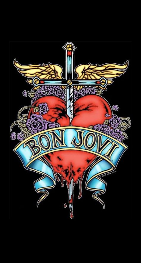 Bon Jovi Wallpaper Iphone, Bon Jovi 80s Wallpaper, Bon Jovi Wallpaper Aesthetic, Bon Jovi Album Covers, Classic Rock Wallpapers, 80s Rock Wallpaper, Rock Bands Wallpaper, Band Wallpapers Aesthetic, Bon Jovi Aesthetic