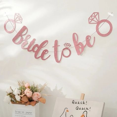 Just found this amazing item on AliExpress. Check it out! $0.99  82％ Off | 1PC Bride to be Banner Single Party Engagement Bride Banner Decoration Bride To Be Ideas At Home, Bride To Be Theme Ideas, Bride To Be Decoration Ideas At Home, Bride To Be Decoration Ideas, Bride To Be Decorations, Bride To Be Banner, Engagement Bride, Disco Cowgirl, Bride To Be