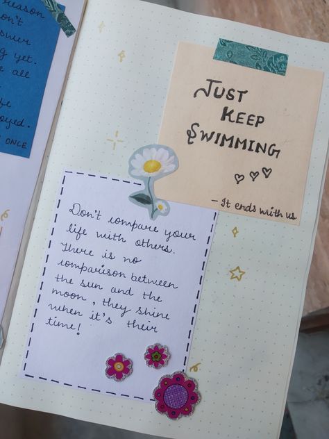 May Journal Ideas Aesthetic, Personal Book Ideas, Things To Write On Diary, Easy Diary Ideas, Poem Journal Ideas, Journalising Ideas, Journal Making Ideas, Small Journal Ideas, 1st Page Of Journal Ideas