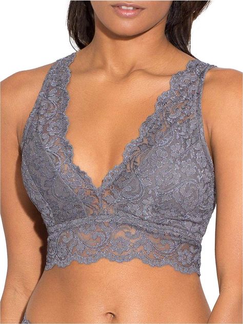 PRICES MAY VARY. 94% Nylon, 6% Spandex Imported Pull-On closure Hand Wash Only Bralettes are perfect for when you want to feel comfortable but still look cute. The Smart&Sexy Signature Lace Deep V Bralette can be worn around the house or dressed up under your favorite tops. A wireless push-up bra, you won't believe how much lift this bralette can give! This bralette top features removable triangle cups for padding so you can customize your support. All-over lace bralette features extra wide fron Best Bralettes, Everyday Bra, Bralette Tops, Bustiers, Full Figured, Women Supporting Women, Amazon Women, Lace Bralette, Push Up Bra