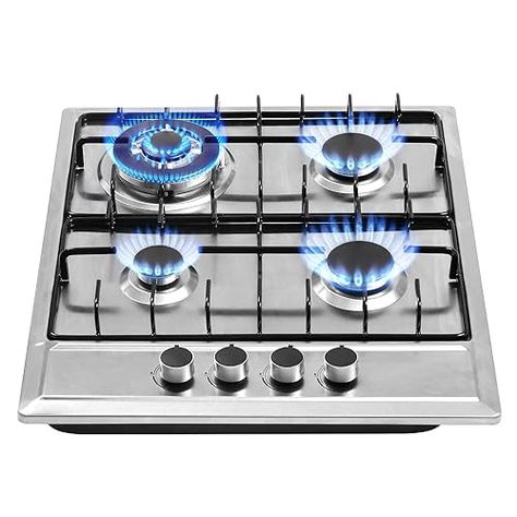 7+ Gleaming Farmhouse Kitchen White Backsplash Ideas Wok Burner, Cook Top Stove, Stainless Steel Stove, Gas Stove Top, Triple Ring, Iron Grate, Gas Cooker, White Backsplash, Gas Cooktop