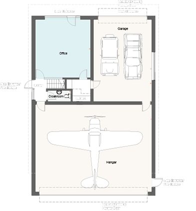 Airplane Hanger House Plans, Hanger Homes Floor Plans, Plane Hanger, Airpark Homes, Hanger Homes, Airplane Hanger House, Hangar House, Hangar Home, Hangar Homes