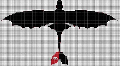 How To Train Your Dragon Cross Stitch, Dragon Perler Bead Patterns, Toothless Cross Stitch, Toothless Silhouette, Frozen Cross Stitch, Dragon Riders, Digital Computer, Dragon Cross Stitch, Toothless Dragon