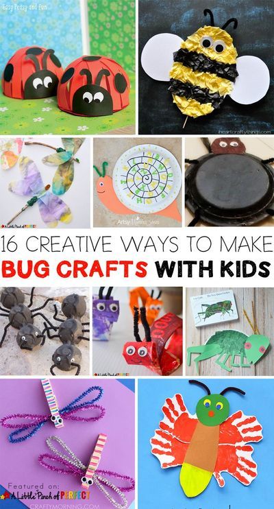 Bug Crafts For Kids, Preschool Bugs, Bug Activities, Insects Preschool, Bugs Preschool, Mini Beasts, Insect Crafts, Insects Theme, Bug Crafts