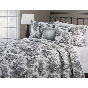 Modern Farmhouse Bedrooms, Bedding Quilts, Black And White Quilts, Luxury Bedding Set, King Bedding Sets, Bedding Stores, Quilted Coverlet, King Quilt, Quilt Set