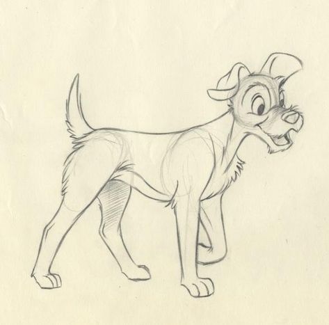 Disney Art Style, Dog Animation, Nature Art Drawings, Drawing Animals, Dog Sketch, Disney Art Drawings, Disney Dogs, Canine Art, Disney Artwork