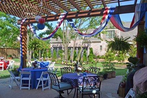 Patriotic Air Force Retirement Party Party Ideas | Photo 7 of 58 | Catch My Party Air Force Retirement Party, Air Force Retirement, Army Retirement, Military Party, Hospital Admit, Retirement Party Ideas, Retirement Party Decorations, Military Retirement, Retirement Parties