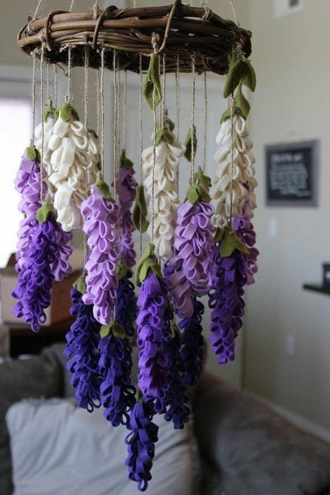 Diy Osterschmuck, Dekoratívne Vence, Baby Mobil, Deco Champetre, Diy Flores, Fleurs Diy, Ideas For Easter Decorations, Ideas For Easter, Easter Decorations Kids