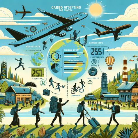 Journeys Reimagined: The Path to Carbon-Neutral Travel Through Offsetting Sustainability Consulting, Green Transportation, Transportation Technology, Green Tech, Financial Help, Green Business, Sustainable Tourism, Carbon Neutral, Consulting Services