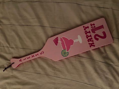 Pink Glitter Margarita Tequila 21st Birthday Sorority Paddle Sorority Birthday Paddles, 21st Bday Paddle Sorority, 21 Sorority Paddles 21st Birthday, 21 Paddles Sorority, Sigma Kappa Paddle Ideas, 21st Paddle Ideas, 21st Bday Paddle, Sorority 21 Paddles, 21 Birthday Paddle