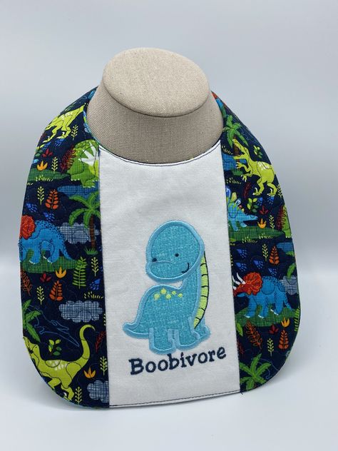 🐣. Offer Xtras! Dinosaur Boobivore/Baby Bib/Toddler Bib/Daycare Bib/Drool Bib/Snap Bib/Baby Gift/Baby Gift/Special Occasion/Easter/Valentine Bib/Church Bib for $13.75 #ToddlerBib #BoyBib #NewBabyGift #BaptismBib #DroolBib #DaycareBib #ValentineBib #FootballBib #BabyShower #TeethingBib Funny Bibs, Funny Baby Shower Gifts, Personalized Baby Quilt, Toddler Bib, Unique Baby Gift, Dinosaur Fabric, Boy Bib, Toddler Bibs, Heirloom Quilt