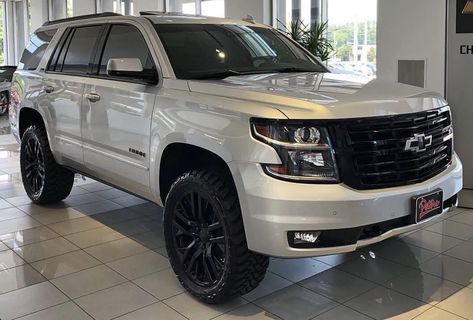 Custom Tahoe Chevy, Blacked Out Tahoe, Chevy Suv Tahoe, Custom Tahoe, Lifted Tahoe, 2015 Chevy Tahoe, White Tahoe, 2015 Tahoe, Lifted Chevy Tahoe