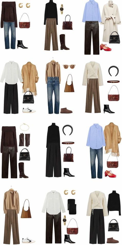 Luxury Outfits Women, Minimalist Wardrobe Capsule, Holiday Capsule Wardrobe, Capsule Wardrobe Women, Luxury Wardrobe, Capsule Wardrobe Outfits, Fashion Capsule Wardrobe, Winter Capsule Wardrobe, Capsule Outfits