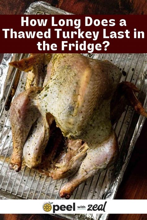 The duration a thawed turkey can remain in the refrigerator depends on the thawing method employed. Refer to my comprehensive guide on thawing a turkey for detailed information on the different techniques. How Long To Thaw Turkey In Fridge, How Long To Thaw A Frozen Turkey, Thawing Turkey Frozen, When To Thaw A Frozen Turkey, Thawing A Turkey, Turkey Thaw Time, Thaw A Turkey, Reheat Turkey, Gluten Free Christmas Recipes