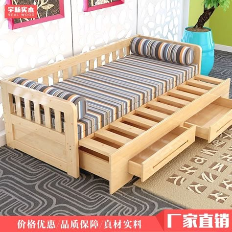 Small Apartment Storage, Diy Sofa Bed, Small Sofa Bed, Sofas For Small Spaces, Sofa Bed Design, Folding Bed, Kids Bunk Beds, Sofa Bed With Storage, Folding Beds