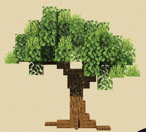 Cherry Tree Minecraft Ideas, Minecraft Floor Ideas Stone, Minecraft Small Tree, Minecraft Tree Build, Minecraft Tree Design, Custom Trees Minecraft, Minecraft Courthouse, Minecraft Town Center, Minecraft Custom Trees