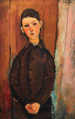 Amedeo Modigliani JEUNE HOMME ASSIS, LES MAINS CROISÉES SUR LES GENOUX 16,000,000 — 24,000,000 GBP 20,105,600 - 30,158,400USD LOT SOLD. 18,422,000 GBP (23,149,085 USD) Modigliani Art, Modigliani Paintings, Avant Garde Artists, Amedeo Modigliani, Camille Pissarro, Man Sitting, Oil Painting Reproductions, Impressionist Art, Handmade Oil