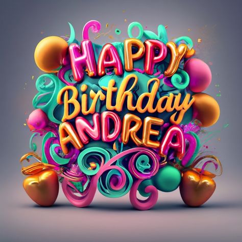 Ideogram Happy Birthday Andrea, Happy Birthday Alice, Happy 48 Birthday, 48 Birthday, Happy Morning Quotes, Birthday Name, Happy Morning, 3d Render, Dark Fantasy