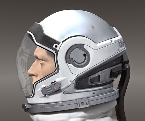 Wonderful INTERSTELLAR Spacesuit Concept Art by Romek Delimata « Film Sketchr Helmet Drawing, Space Costumes, Astronaut Suit, Helmet Concept, Astronaut Helmet, Combat Armor, Space Fashion, Concept Artist, Christopher Nolan