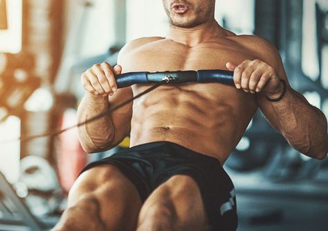 Indoor Rowing Workout, Lean Muscle Men, Model Train Display, Train Display, Rowing Machine Workout, Gym Photoshoot, Rowing Workout, Indoor Rowing, Boris Becker