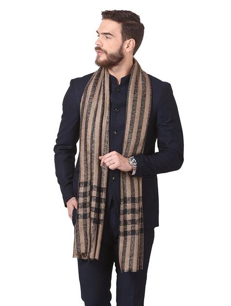 Kashmiri Embroidery, Western Suits, Kurta Men, Men's Ethnic Wear, Stole Scarf, Yellow Wallpaper, Indian Wedding Outfits, Women Shawl, Modern Wardrobe