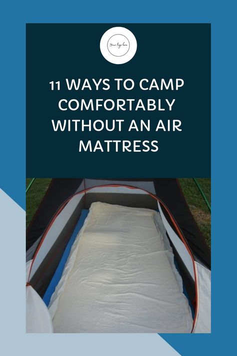 Air mattress went flat again? You’re in the right place! Using a cot, sleeping pad, futon mattress or even a bean bag chair can help you to sleep comfortably without an air mattress. Although we Diy Mattress Pad, Sleeping In Your Car, Kids Cot, Camping Safety, Sleeping Cots, Camping Diy, Comfortable Camping, Air Mattress Camping, Cot Mattress