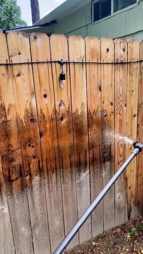 A DAD has divided opinion after sharing the 2p hack he used to transform his decade-old fence in just 15 seconds. Mason wanted to give the wooden fence, which had been getting mouldy in his back garden, a new lease of life. But instead of shelling out for paint, or getting a new fence, he […] Veg Patch, Life On A Budget, Old Fences, Old Room, Wooden Fence, Back Garden, Garden Inspiration, Garden Tools, Fence