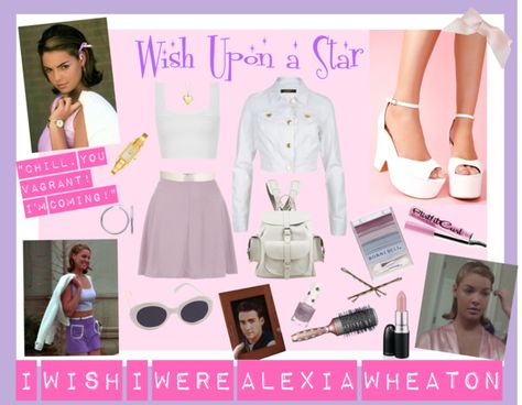 "Alexia Wheaton" by dandelionapril on Polyvore 90s Movies Fashion, Clothes Study, Mean Girls Outfits, Character Clothes, 90s Inspired Outfits, Movie Fashion, Sophia Loren, Fashion Tv, Inspired Outfits