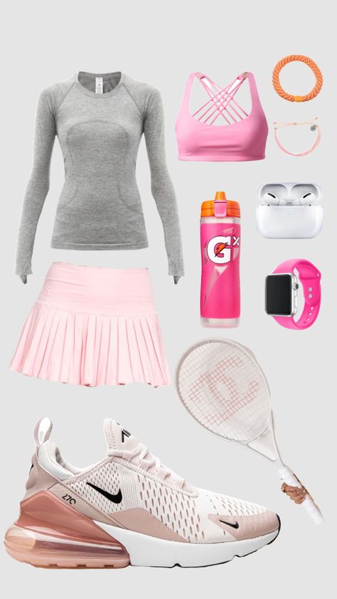 Preppy Tennis Skirt Outfit, Tennis Skirt Outfit Preppy, Netball Pictures, Summer Outfits Sporty, Tennis Fits, White Girl Outfits, Teen Clothing Stores, Outfit Preppy, Girls Clothing Stores