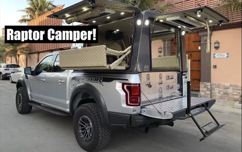 Ford Raptor and Chevy HD: American Trucks Go Big Abroad and Turn Into Overland Beasts! (Video) - The Fast Lane Truck King Ranch Interior, New Ford Raptor, Ford Raptor Truck, Chevy Silverado Hd, Raptor Truck, Truck Accessories Ford, Silverado Hd, Camper Shells, American Trucks