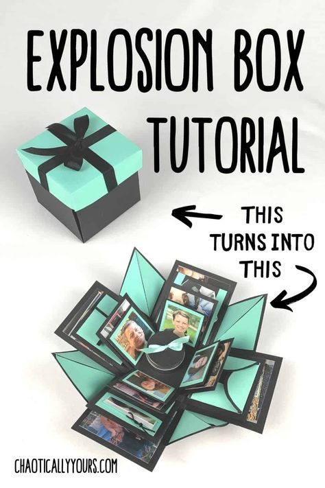 Photo Box Diy, Diy Exploding Box, Explosion Box Tutorial, Exploding Gift Box, Christmas Diy Kids, Vika Papper, Exploding Box Card, Presente Diy, Asparagus Recipes