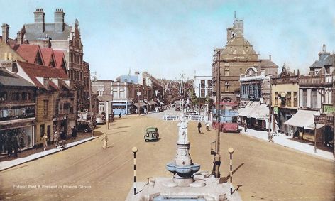 Enfield Town 1940's Enfield Town, Historical London, Best Bathroom Designs, Old London, Bathroom Designs, Local History, East London, North East, Amazing Bathrooms