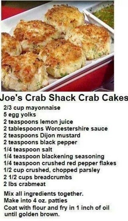 Crab Cake Recipes, Crab Dishes, Crab Shack, Crab Cake, Crab Recipes, Seafood Dinner, Idee Pasto Sano, Mahi Mahi, Cat Recipes