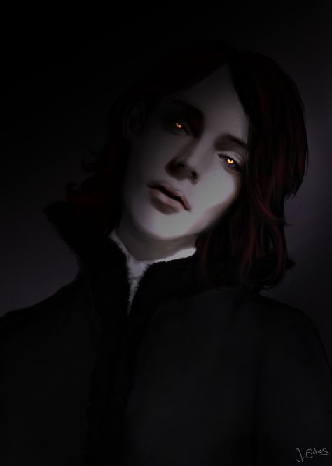 I don't know if it's him, but I like to think this is Armand Jaco Van Den Hoven, Vampire Masquerade, The Vampire Chronicles, Vampires And Werewolves, Vampire Art, World Of Darkness, Interview With The Vampire, Jaco, Yellow Eyes