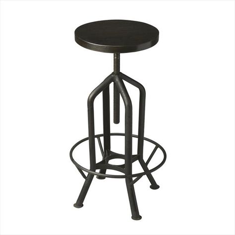 Barstool Chair Redo, Industrial Bar Stools, Accent Stool, Dining Room Seating, Backless Bar Stools, Industrial Bar, Adjustable Bar Stools, Swivel Bar Stools, Industrial Chic