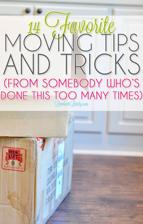 Learn about the most effective moving hacks from somebody with way too much experience...includes packing ideas, frugal storage, and packing process! via @lambertslately Moving Tips And Tricks, Moving House Packing, Moving Organisation, Moving House Tips, Moving Hacks, Moving Hacks Packing, Moving Help, Moving Checklist, Packing Ideas