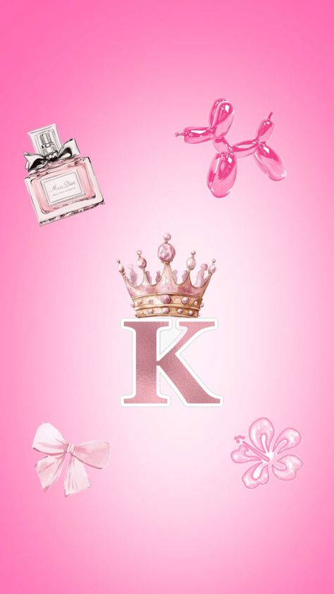 Its a K wallpaper A K Wallpaper, K Wallpaper Letter Iphone, K Initial Wallpaper, K Wallpaper Letter Aesthetic, Letter K Wallpaper, Initial K, Pink Wallpaper Hello Kitty, Letter Art Design, K Wallpaper