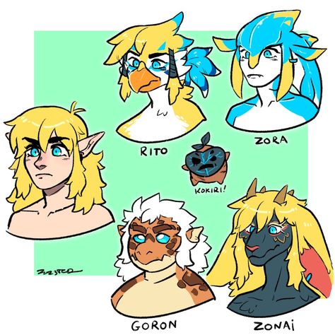 Zelda Rauru Fanart, Zonai Zelda Oc, Rauru And Link, Link X Ganon Botw, Shiek Zelda Fan Art, Zonai Zelda Totk, Zora Legend Of Zelda, Wolf Link Fanart, Zonai Link