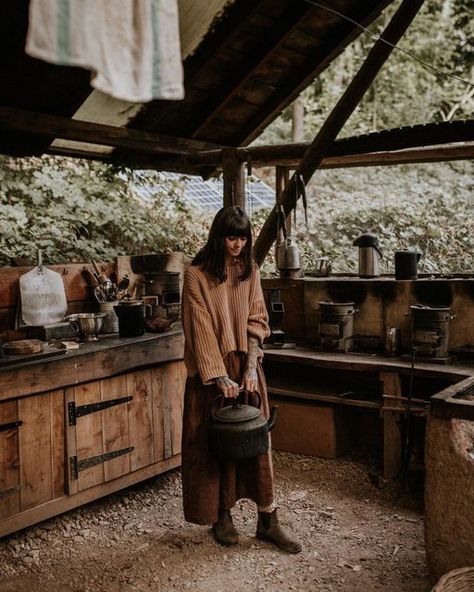 nicole janelle on Instagram: "a hobbit in her habitat. 🍂" Hygge Clothing, Harvest Party, Outdoor Dining Spaces, Tiny Cottage, Linen Cabinet, Grand Designs, October 10, Cottage Living, Simple Gifts