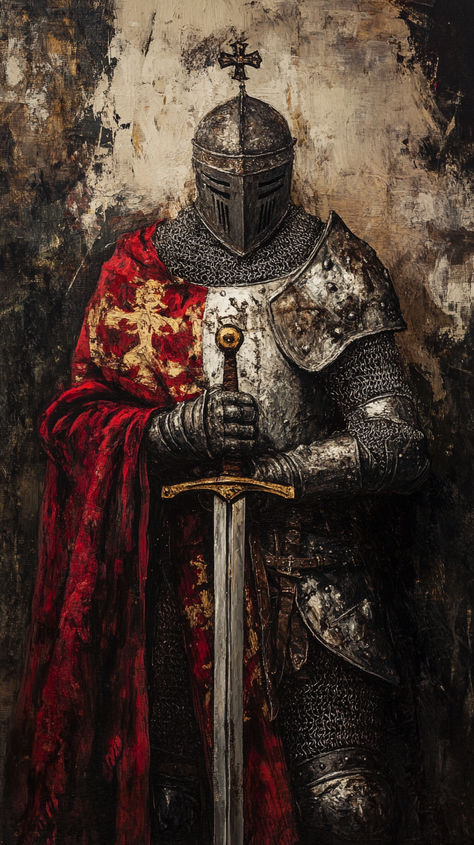 Crusader Knight Wallpaper, Knight Wallpaper Medieval, Crusader Wallpaper, Temple Knights, Templar Knights, Knights Hospitaller, Crusader Knight, A Level Art Sketchbook, Heaven Art