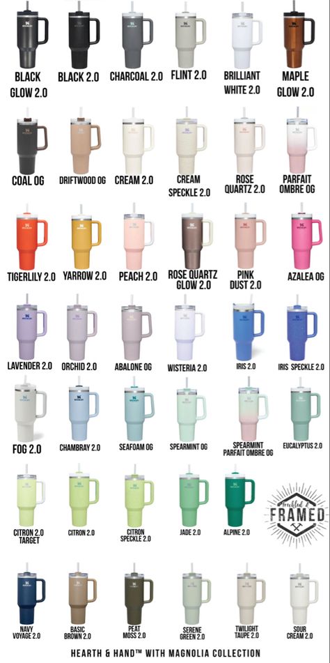 Teen Essentials, Stanley Colors, Stanley Ideas, Stanley Collection, Coquette Wallpapers, Preppy Birthday Gifts, Stanley Brand, Girly Christmas Gifts, School Water Bottles