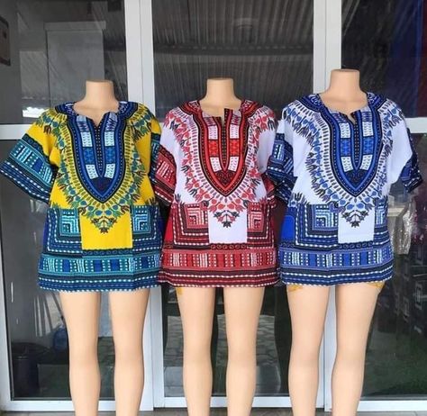 Citton dashiki shirts available in all sizes sold both in retail and wholesale can be worn by both gender thank you for the purchase! Ankara Shirts Women, Kitenge Shirts, Kitenge Designs, Dashiki Fashion, Dashiki Shirt, African Fabric Dress, African Shirts, Kitenge, African Fabric