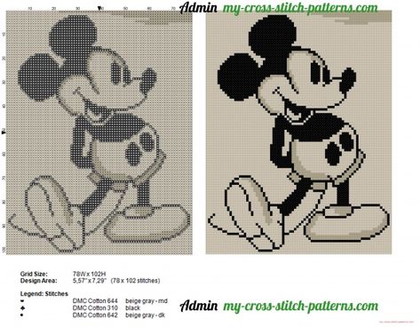 Mickey Mouse old style cross stitch pattern 78x102 (click to view) Mickey Mouse Old, Mickey Mouse Cross Stitch, Mouse Cross Stitch, Free Cross Stitch Patterns, Free Cross Stitch Charts, Patterns Simple, Disney Cross Stitch Patterns, Xstitch Patterns, Cross Stitch Freebies