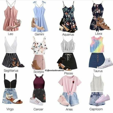 Zodiac Signs Outfits Style Inspiration, Zodiac Clothes, Sign Dress, Zodiac Sign Fashion, Zodiac Signs Chart, Zodiac Shirts, Zodiac Dates, Zodiac Signs Sagittarius, Zodiac Signs Leo